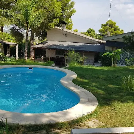 Domus Valencia Apartamentos Casa Con Piscina Privada A 30 Minutos De Valencia Turis Exterior photo